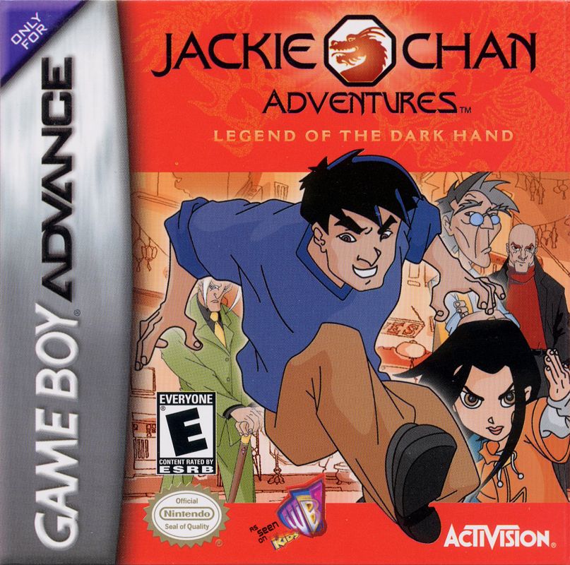 Jackie Chan Adventures box art for GameBoy Advance